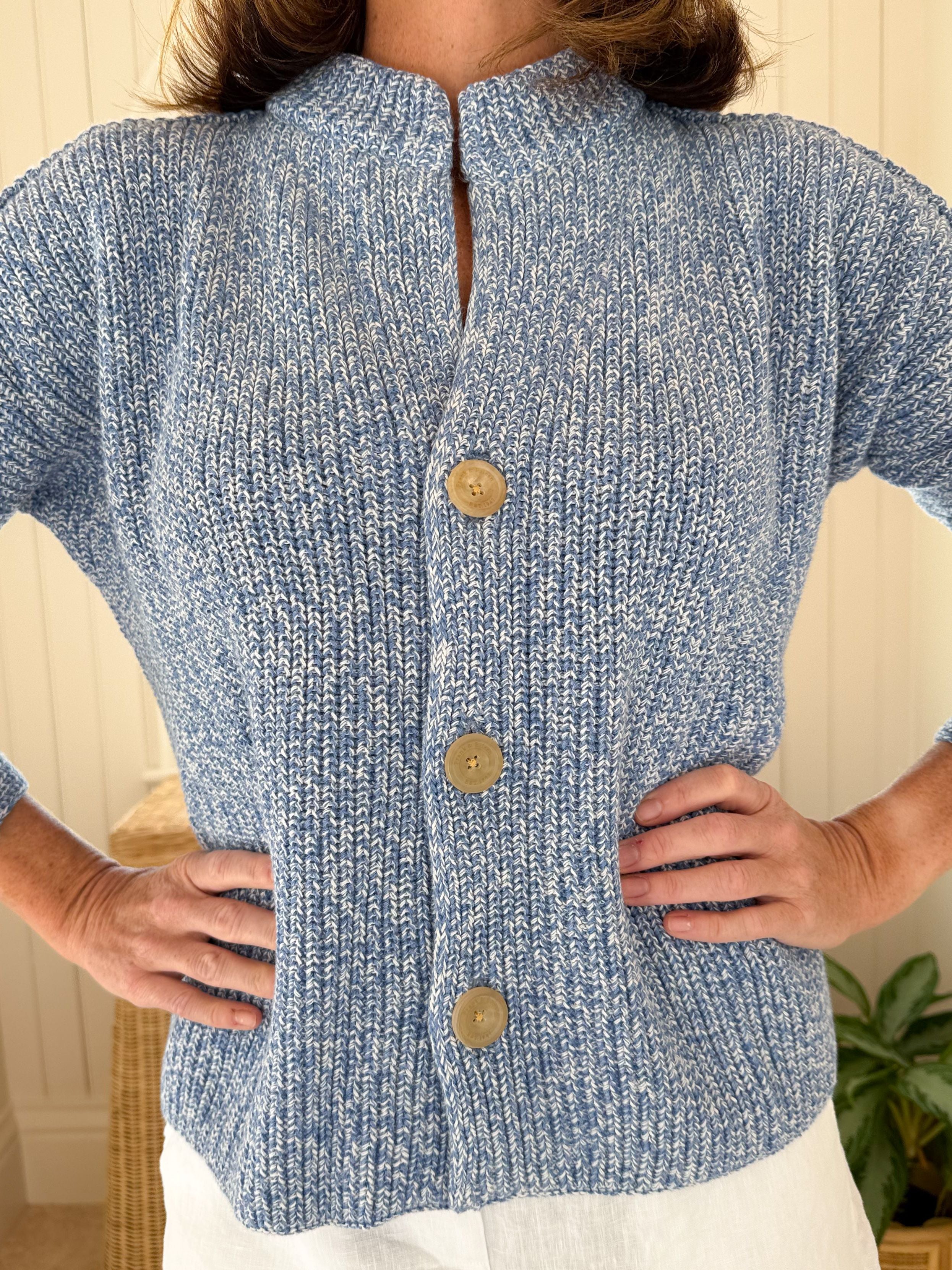 FRANK &amp; EILEEN Montecito Cardigan Coast