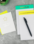 Game Plan Lined Notepad