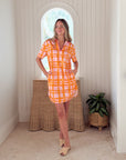 SHERIDAN FRENCH Rhodes Dress Blossom Gingham
