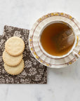 Brown Regal Peacock Cocktail Napkins