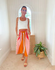 ME369 Layla Skirt Orange Summer