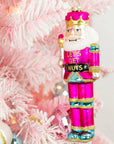 Let's Get Nuts-Nutcracker Glass Ornament