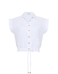 CARA CARA Octavia Top White
