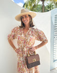 LOLA AUSTRALIA Pacific Dress Tea Rose