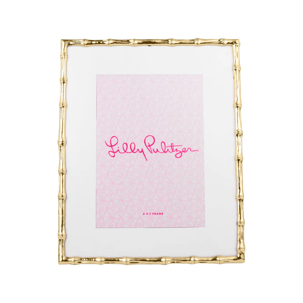 LILLY PULITZER Large Picture Frame Bamboo