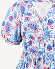 BANJANAN Poppy Dress Philippa Azure