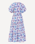 BANJANAN Poppy Dress Philippa Azure