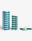 Tumbling Towers Green/Blue
