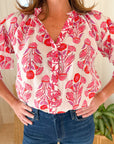 RO'S GARDEN Rachel Shirt Layla Pink