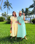 SMOCK LONDON Grace Darling Dress Amalfi Stripe