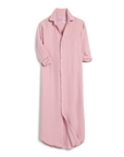 FRANK & EILEEN Rory Maxi Shirtdress Pink Linen