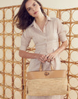 PAMELA MUNSON The Park Tote Neutral