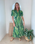 SHERIDAN FRENCH Margot Dress Moss Agate