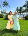 SMOCK LONDON Grace Darling Dress Amalfi Stripe
