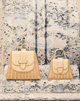 PAMELA MUNSON The Petite Lady Bag Raffia