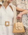 PAMELA MUNSON The Petite Lady Bag Raffia