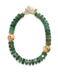 LIZZIE FORTUNATO Nautilus Collar Green