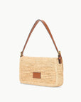STAUD Harlow Raffia Bag Natural/Tan