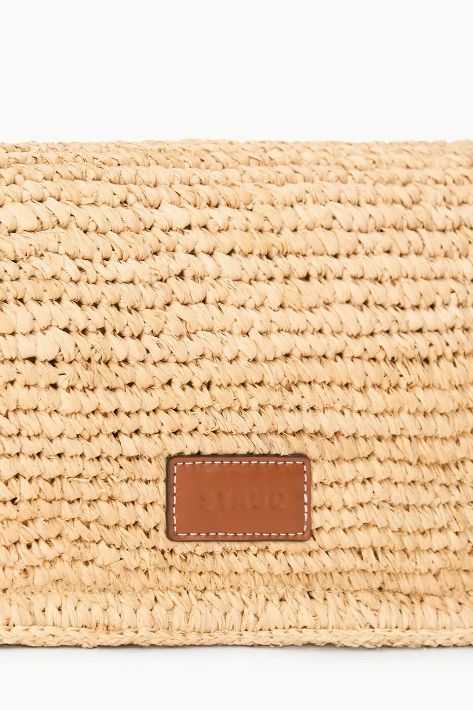 STAUD Harlow Raffia Bag Natural/Tan