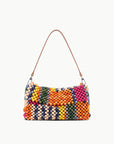 STAUD Timmy Convertible Shoulder Bag Multi Bayadere Stripe