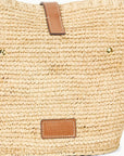STAUD Vista Raffia Tote Natural/Tan