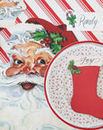 Die Cut Santa Placemat