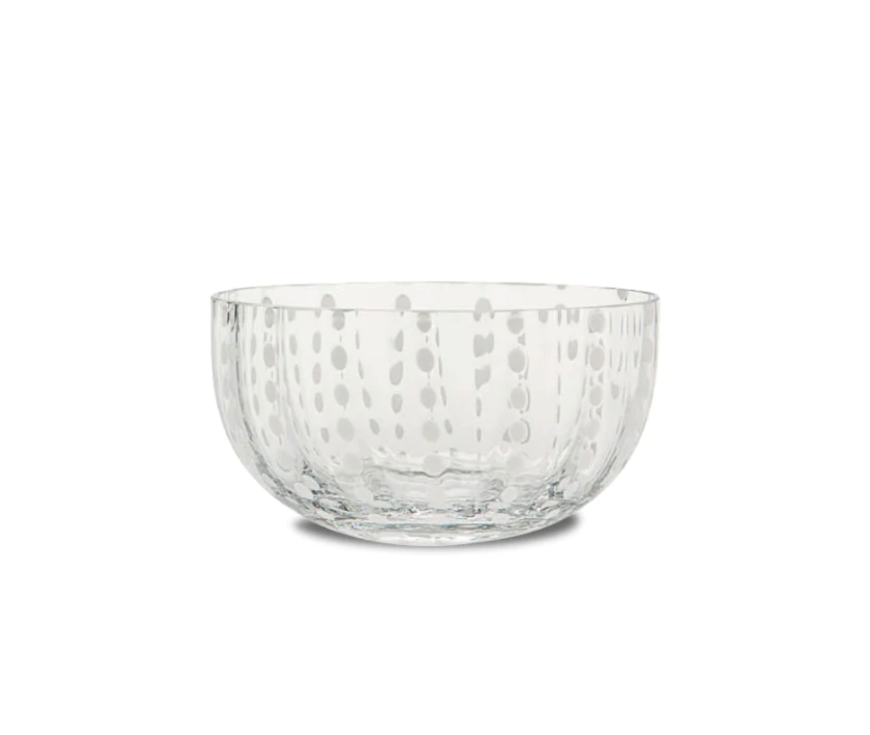 Perle Small Bowl Clear Set/2