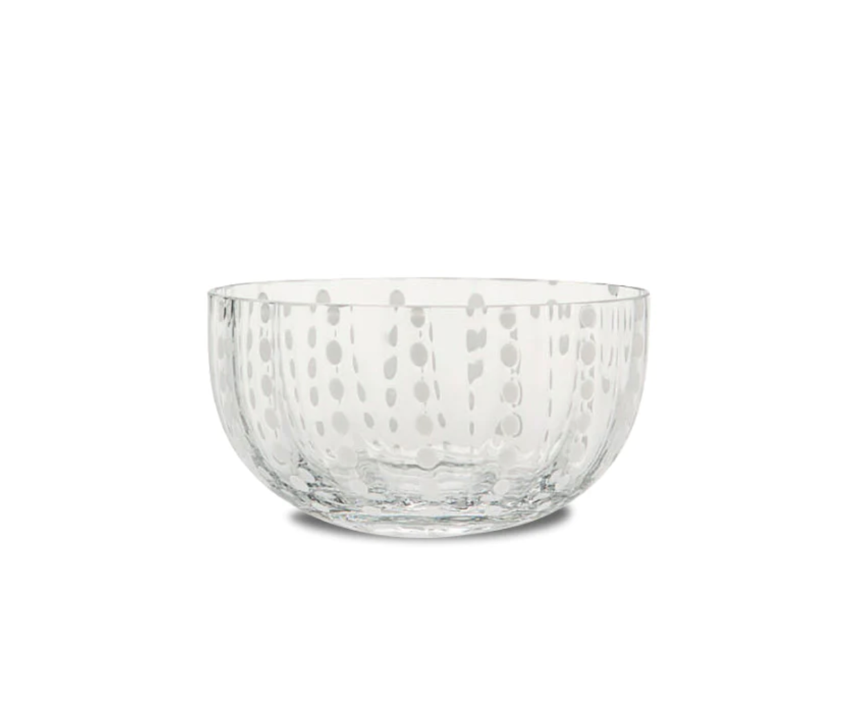 Perle Small Bowl Clear Set 2