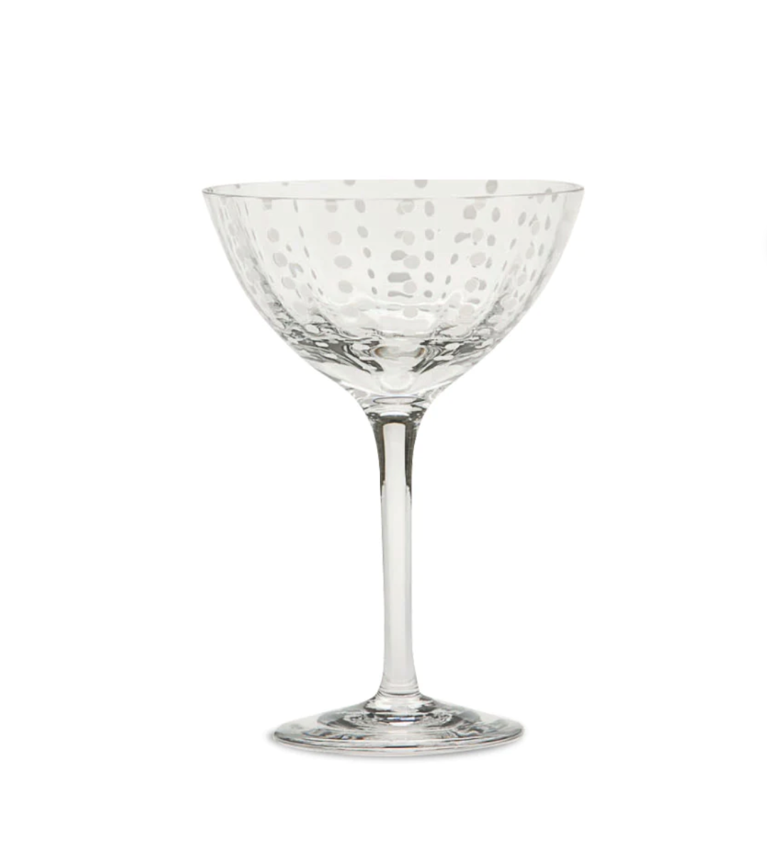 Perle Champagne Cocktail Clear Set/2