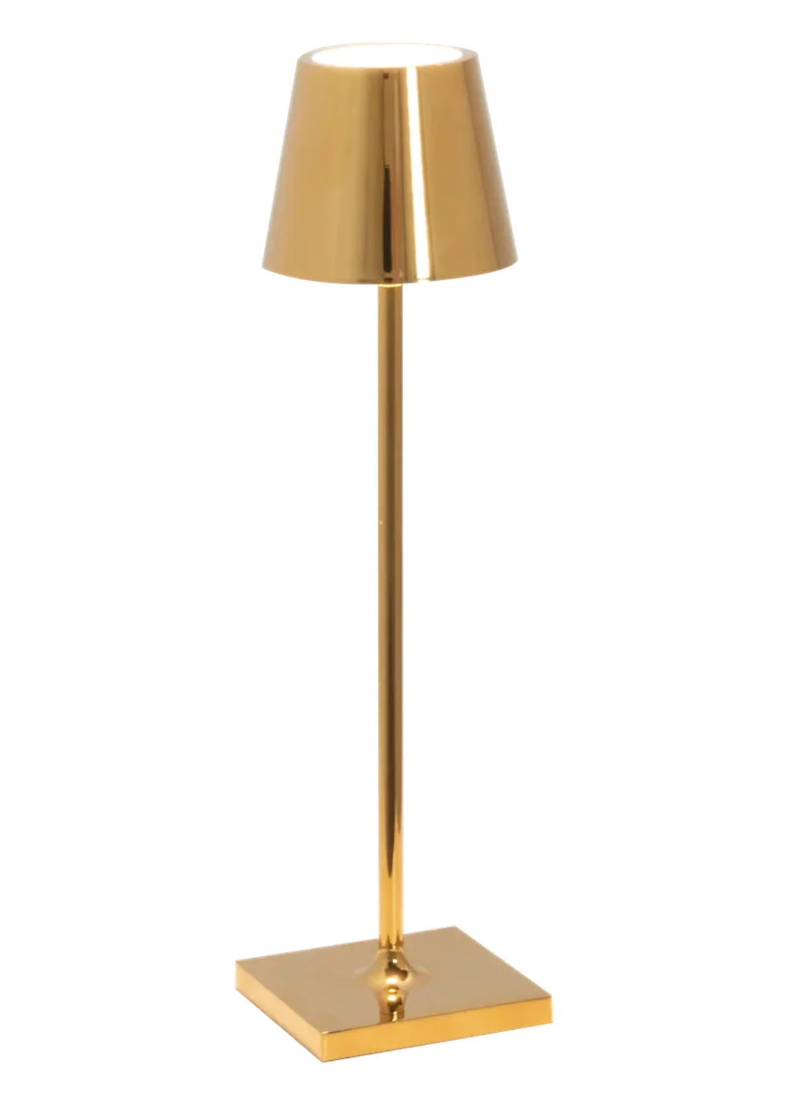 ZAFFERANO Poldina Micro Table Lamp Shiny Gold
