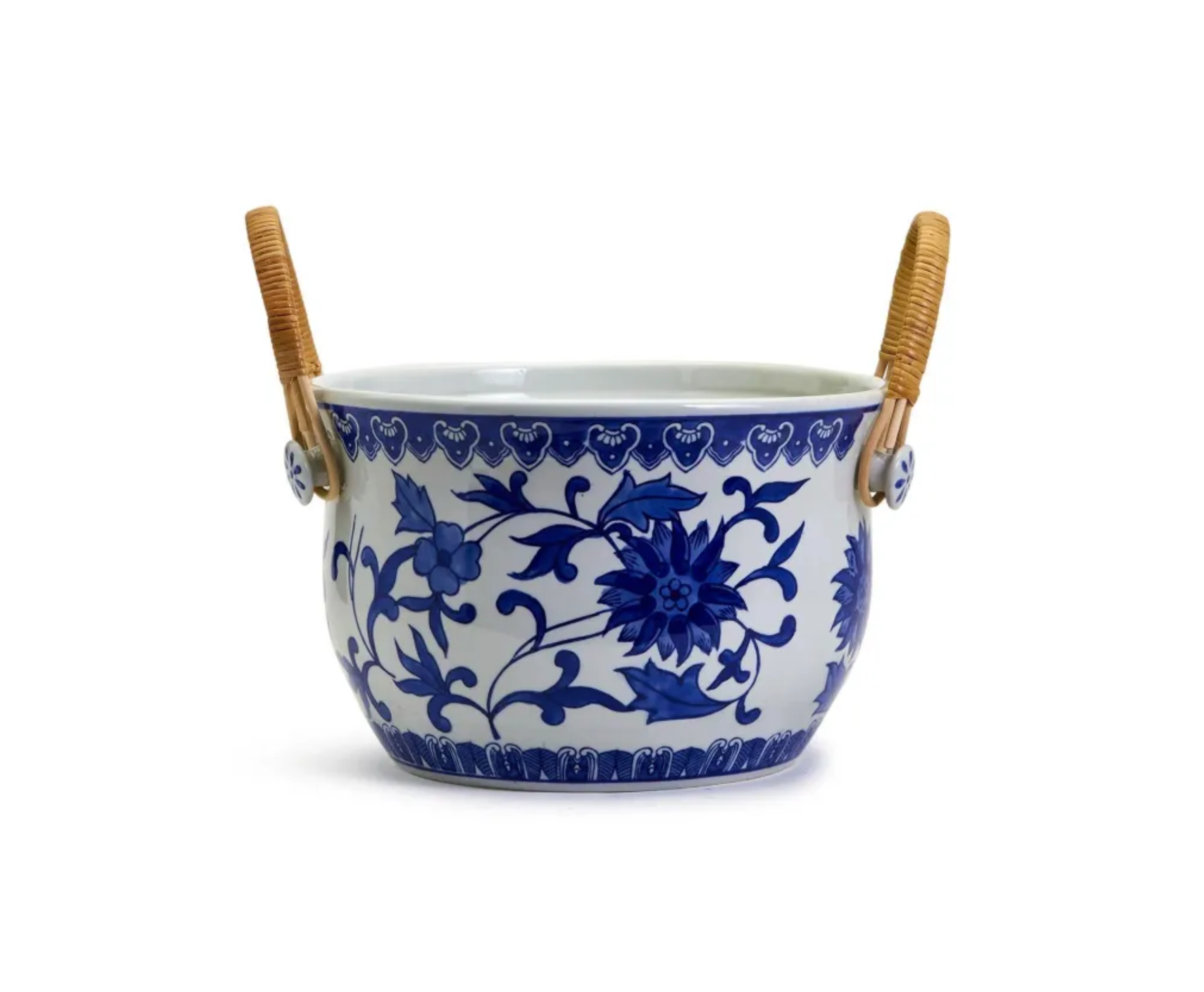 Chinoiserie Blue &amp; White Party Bucket
