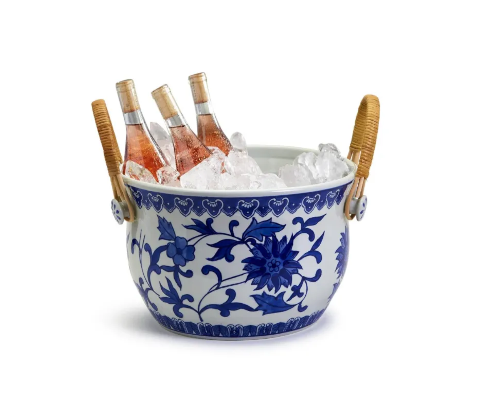 Chinoiserie Blue &amp; White Party Bucket