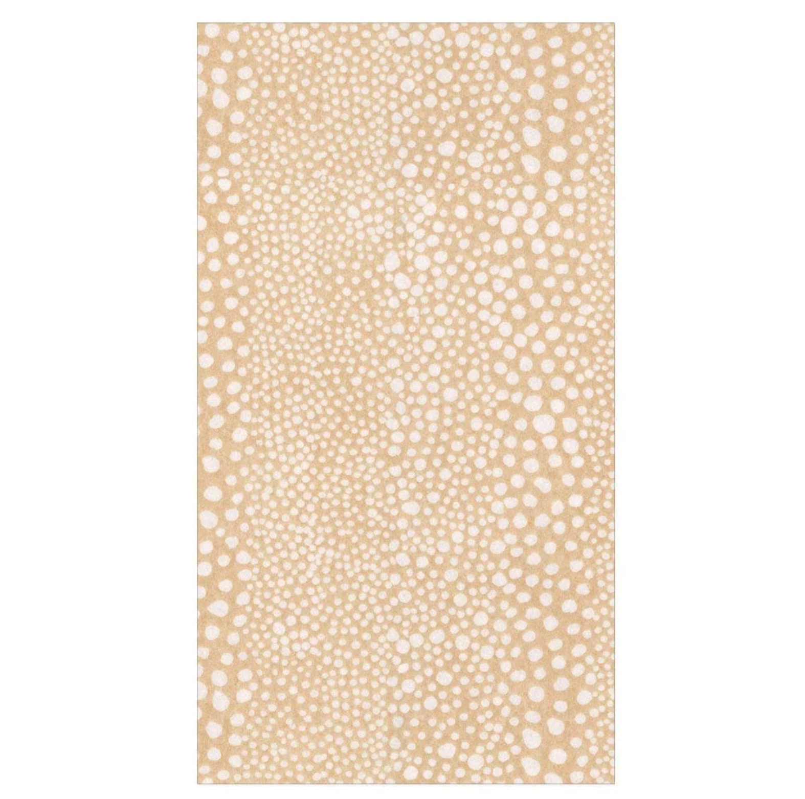 Pebble Beige Paper Linen Guest Towel
