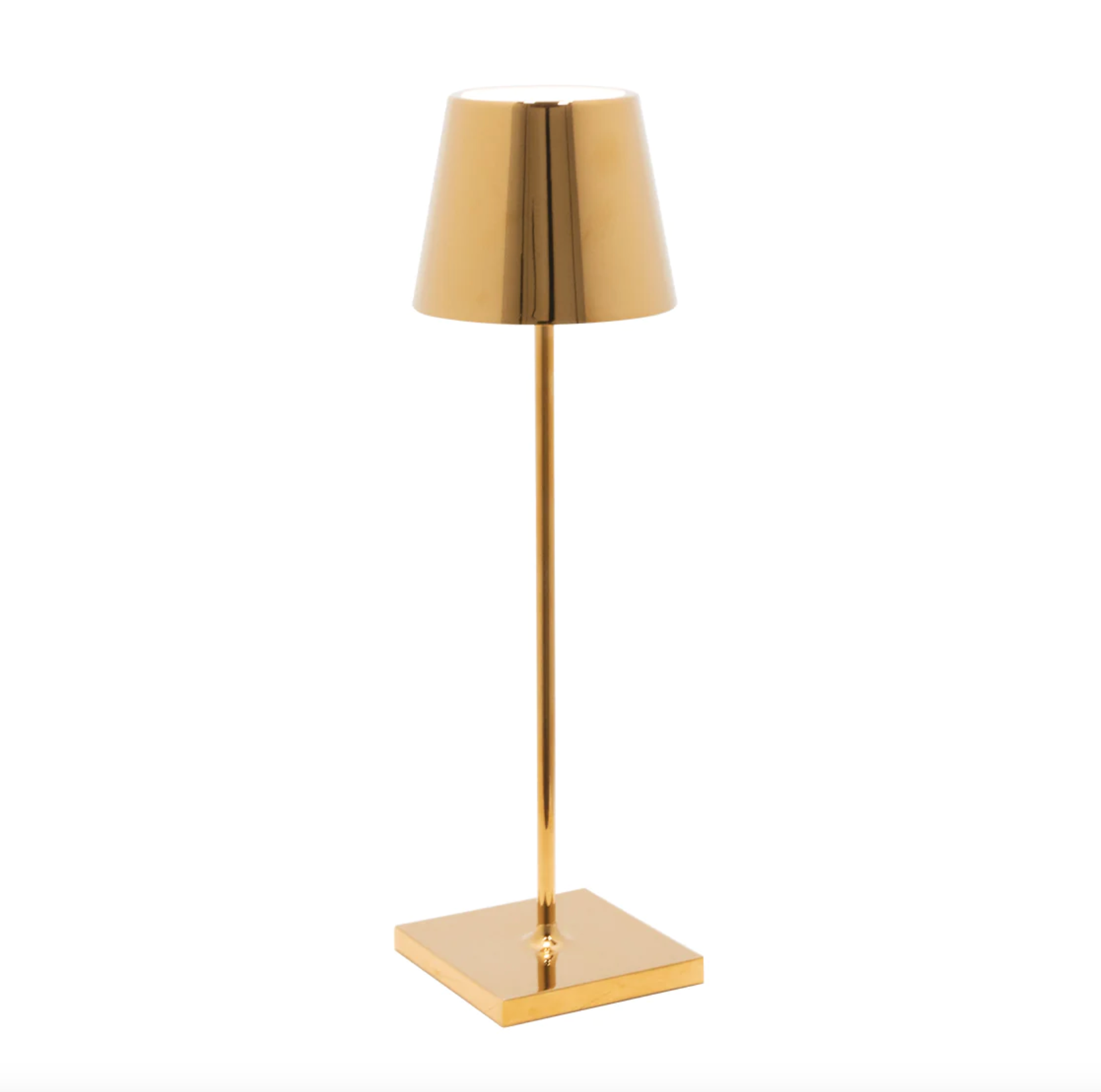 ZAFFERANO Poldina Mini Table Lamp Glossy Gold