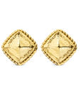 CAPUCINE DE WULF Blandine Stud Earrings - Gold