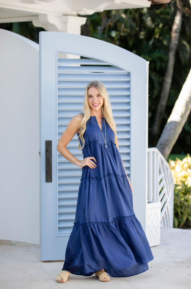 MATILDA&#39;S The Anywhere Dress Marine