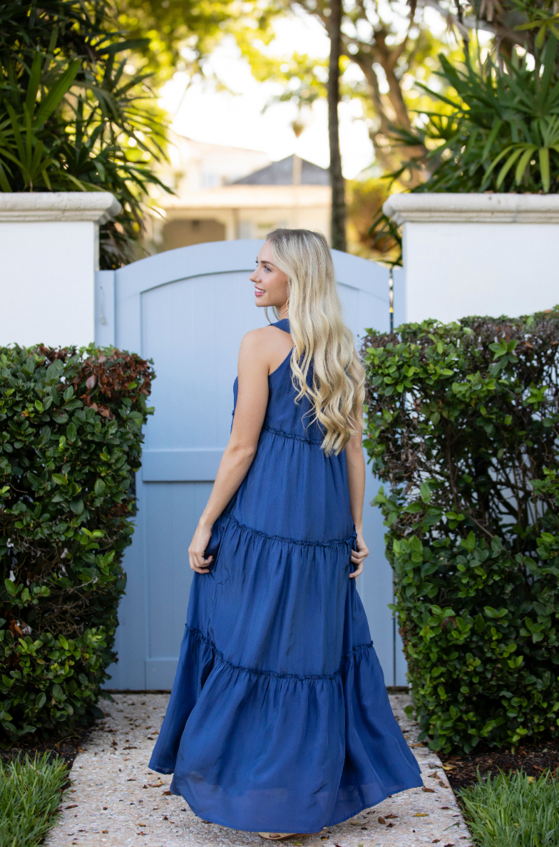 MATILDA&#39;S The Anywhere Dress Marine