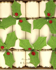 Holly Christmas Crackers