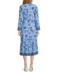 SAIL TO SABLE X STYLE CHARADE Anne Midi Tunic Dress Placid Floral