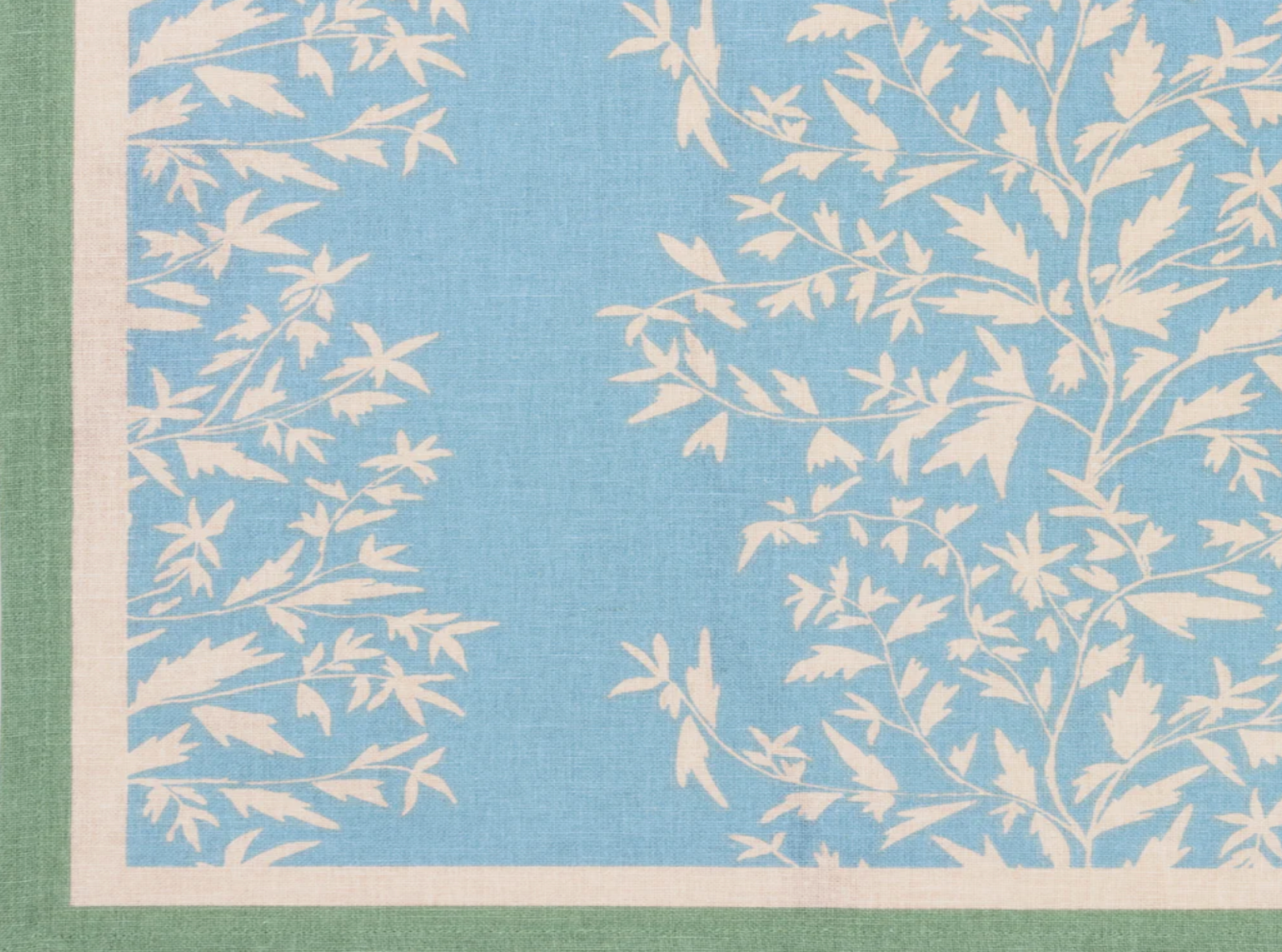 MAISON VENU Primrose Azul Tablecloth 127x72