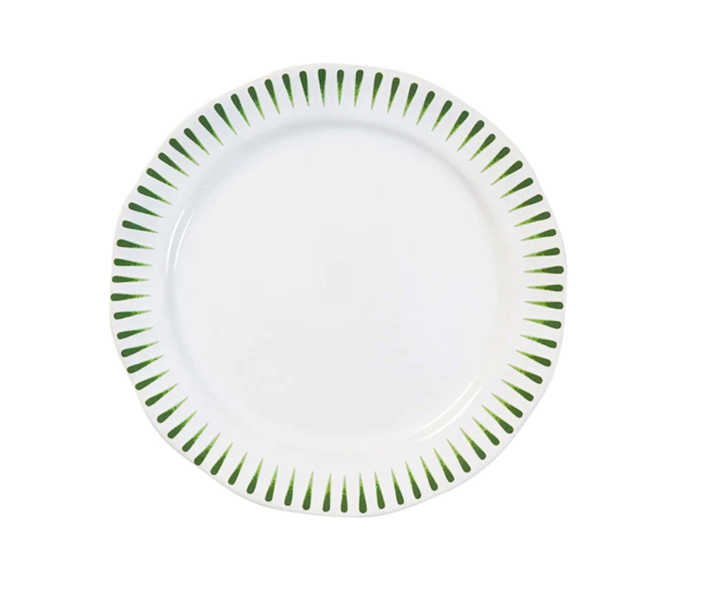 JULISKA Dessert/Salad Plate Set/4 Sitio Stripe - Basil
