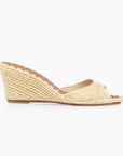 CARRIE FORBES Nador Raffia Wedge Sandal