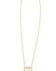 CAPUCINE DE WULF Love Necklace, 16+2'' - Clear Quartz