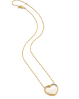 CAPUCINE DE WULF Love Necklace, 16+2'' - Clear Quartz