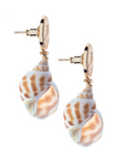 JANE WIN Inspiration Shell Drop Earrings