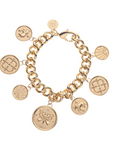 JANE WIN Lucky Lost Treasure Coin Bracelet