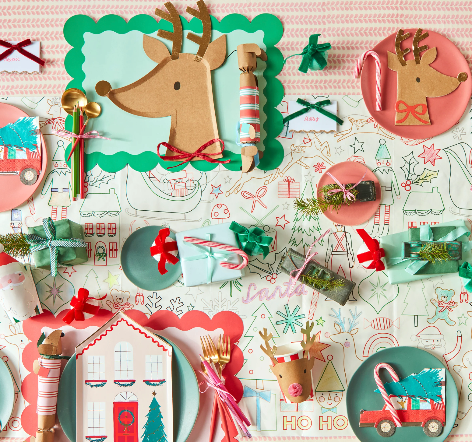 Christmas Paper Placemats