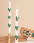 Holly Table Candles-Set/2