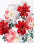 Hazel Gardiner Large Floral Christmas Crackers-Set/6