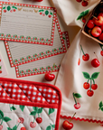 RIFLE PAPER CO. Tea Towel Cherries